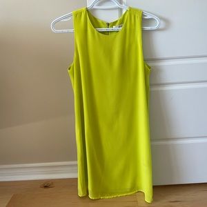 M for Mendocino Neon Yellow Dress